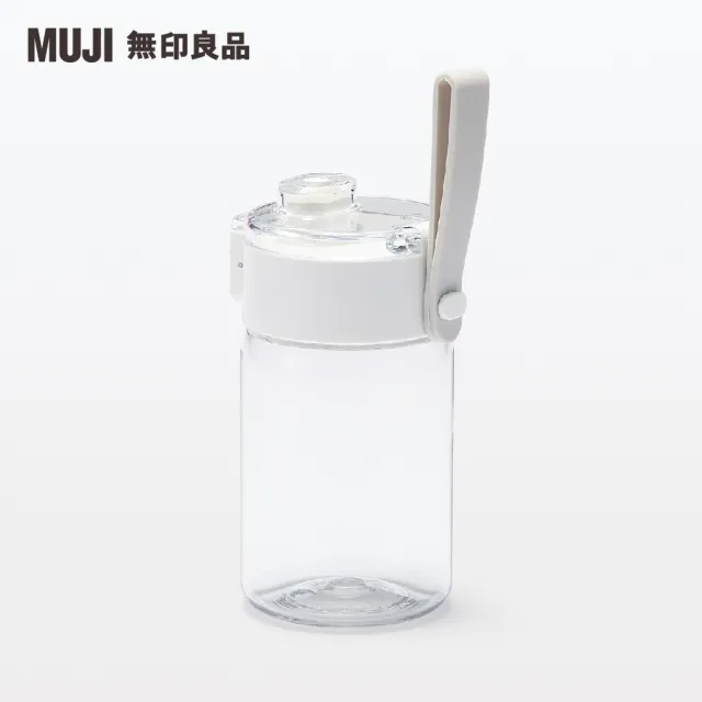 【MUJI 無印良品】攜帶式透明水壺/350ml