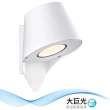 【大巨光】現代風LED 6W壁燈 黑/白(MF-3831/3832)