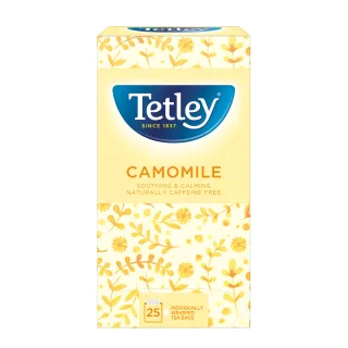 【Tetley泰特利】洋甘菊茶 1.5gx25入/盒(花草茶)