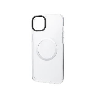 【Gramas】iPhone 14 Plus 6.7吋 Rim-ix 強磁吸軍規 透明防摔手機殼(支援MagSafe)