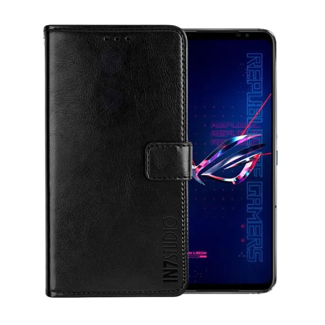 【IN7】ASUS ROG Phone 6/6 Pro 6.78吋 磁扣側掀瘋馬紋PU皮套