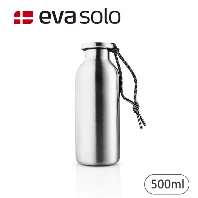 【IUSE】丹麥 Eva Solo 隨行不鏽鋼水瓶/500ml(隨行杯/水瓶/保溫瓶)