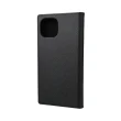 【Gramas】iPhone 14 6.1吋 G-FOLIO 職匠工藝 掀蓋式皮套(黑)
