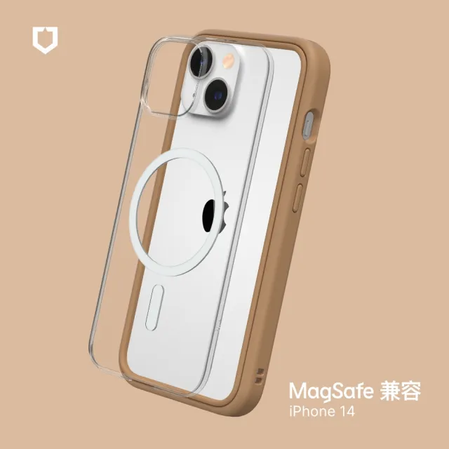 【RHINOSHIELD 犀牛盾】iPhone 14 6.1吋 Mod NX MagSafe兼容 超強磁吸手機保護殼(邊框背蓋兩用手機殼)