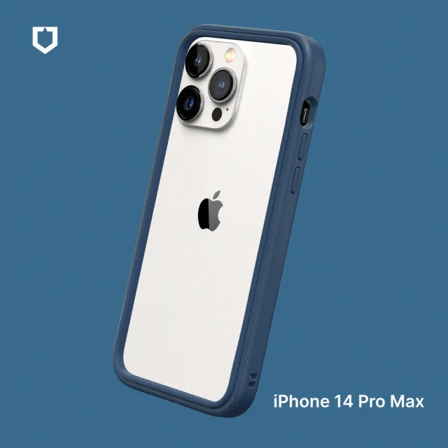 【RHINOSHIELD 犀牛盾】iPhone 14 Pro Max 6.7吋 CrashGuard NX 模組化防摔邊框手機保護殼(獨家耐衝擊材料)