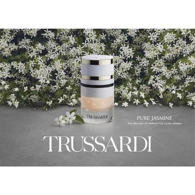 【TRUSSARDI】純真茉莉女性淡香精90ml(專櫃公司貨)
