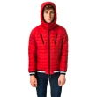 【Hilltop 山頂鳥】男款超潑水保暖蓄熱羽絨夾克F24ME6紅