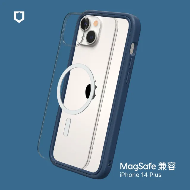 【RHINOSHIELD 犀牛盾】iPhone 14 Plus 6.7吋 Mod NX MagSafe兼容 超強磁吸手機保護殼(邊框背蓋兩用手機殼)