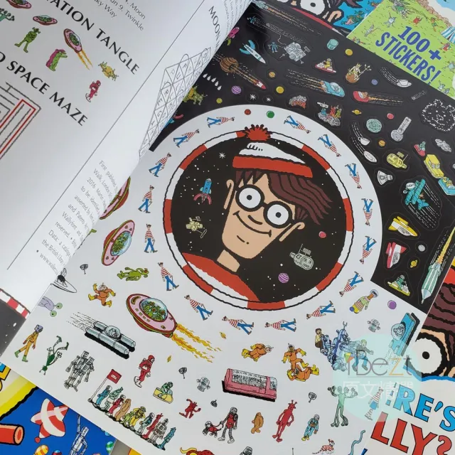 【iBezT】Where is Wally(6本共600張貼紙操作書)
