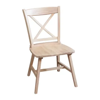 【BODEN】哈德實木餐椅/單椅-鄉村木紋色