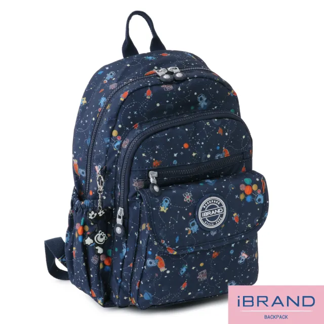 【iBrand】雙11 簡約輕盈尼龍多功能後背包(動物星球)