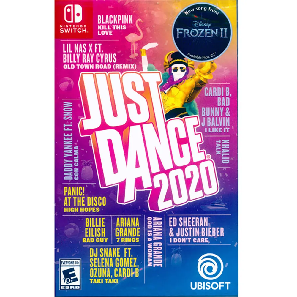 【Nintendo 任天堂】Switch遊戲 舞力全開2020 Just Dance 2020(國際外盒版 支援中文)