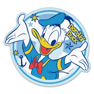 【收納王妃】Disney 迪士尼唐老鴨造型 硬式珪藻土 吸水 餐墊 地墊 隔熱墊尺寸:30.1x28x0.9cm