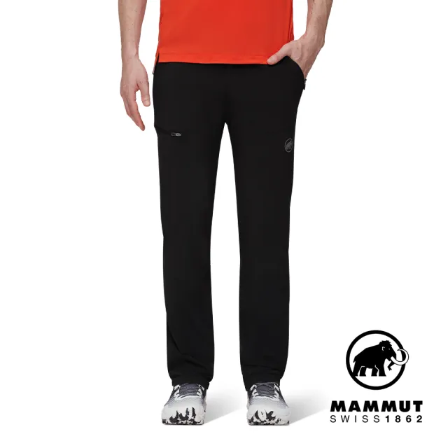 【Mammut 長毛象】Runbold Pants Men 耐磨彈性機能長褲 黑色 男款 #1022-01670