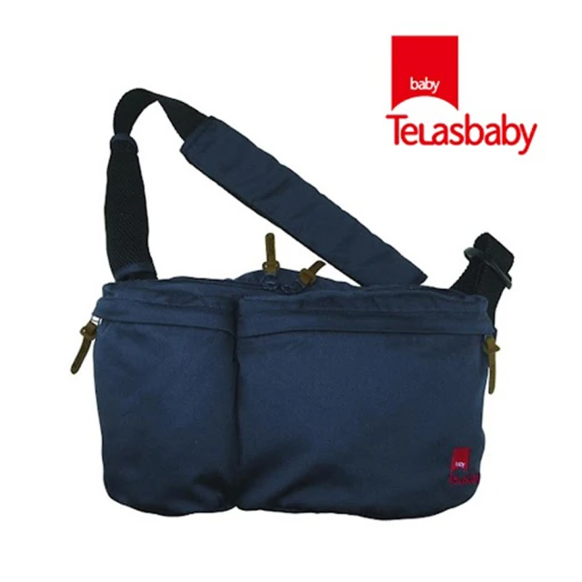 【日本 TeLasbaby】DaG5 斜揹袋可摺式腰凳式揹巾(揹巾 腰凳 腰包)
