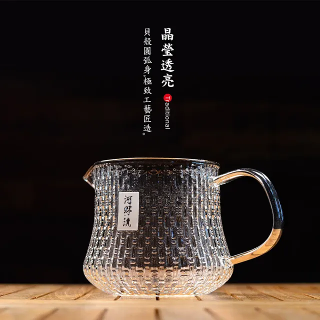 【河野流】靜岡玻璃壺-420ml(耐熱玻璃壺 茶壺 咖啡壺)