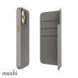 【moshi】iPhone 14 Pro Max 6.7吋 Magsafe Overture 磁吸可拆式卡夾型皮套(iPhone 14 Pro Max)