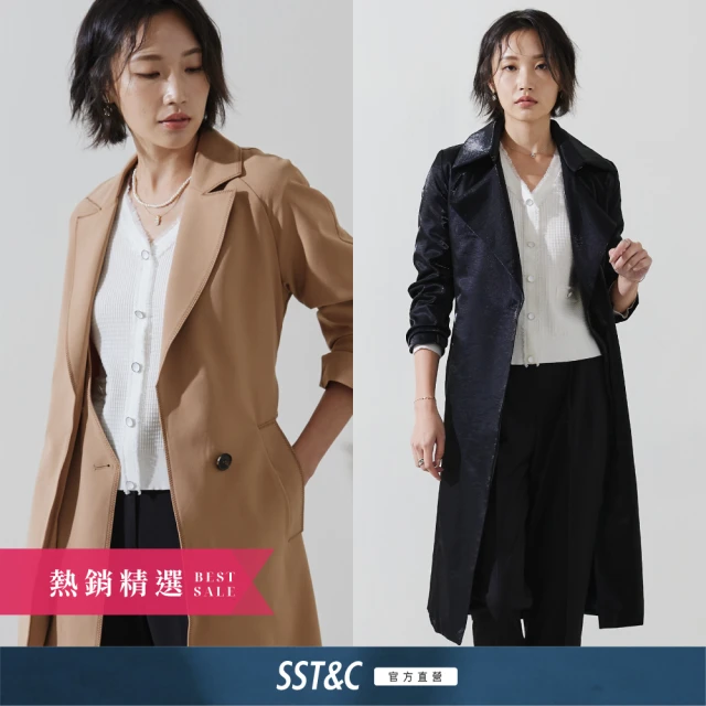 【SST&C 超值限定_DM】女士 風衣外套/羊毛大衣-多款任選