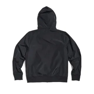 【EDWIN】男裝 人氣復刻款 基本BOX小LOGO防寒連帽外套(黑色)