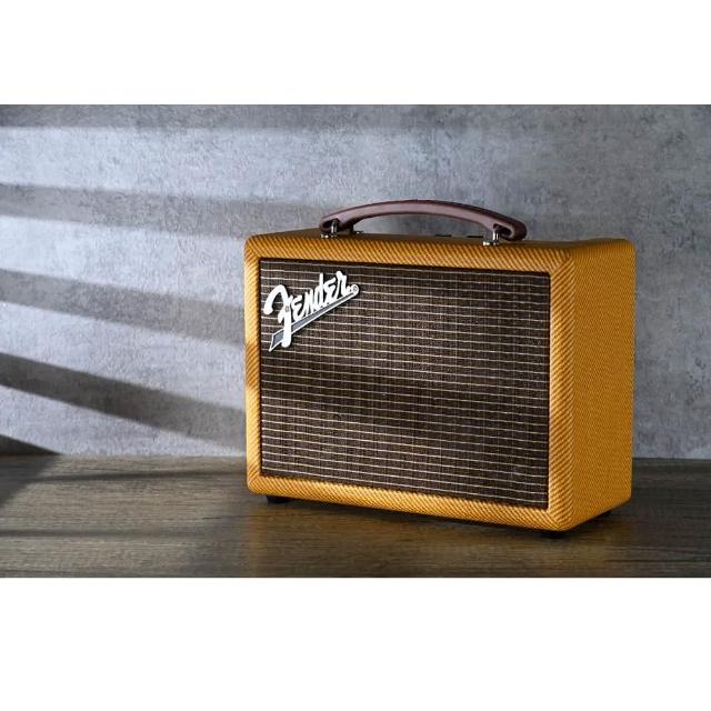 【Fender】藍牙喇叭(Fender The Indio 2 Tweed黃色斜紋)
