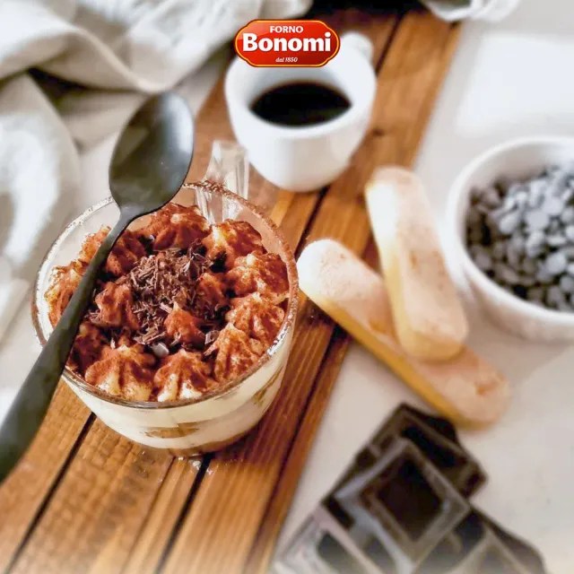 【Bonomi】義大利 姆指餅乾500g x3入(拇指餅乾 提拉米蘇  甜點)