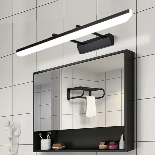 【虹朗】三色溫浴室鏡櫃燈 鏡前燈 化妝燈 鏡前燈(可伸縮  9W)