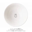 【小禮堂】Miffy 米飛兔 陶瓷碗 - 白大頭姓名款(平輸品) 米菲兔