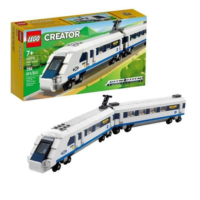 【LEGO 樂高】積木 CREATOR系列 高速列車 High-Speed Train 40518(代理版)
