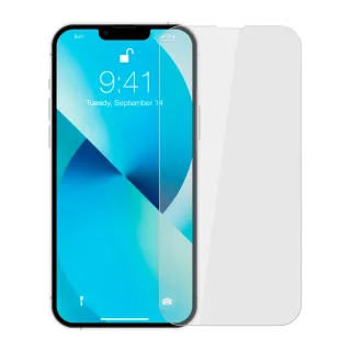 【YADI】iPhone 14 / 6.1吋 高清透鋼化玻璃保護貼(9H硬度/電鍍防指紋/CNC成型/AGC原廠玻璃-透明)