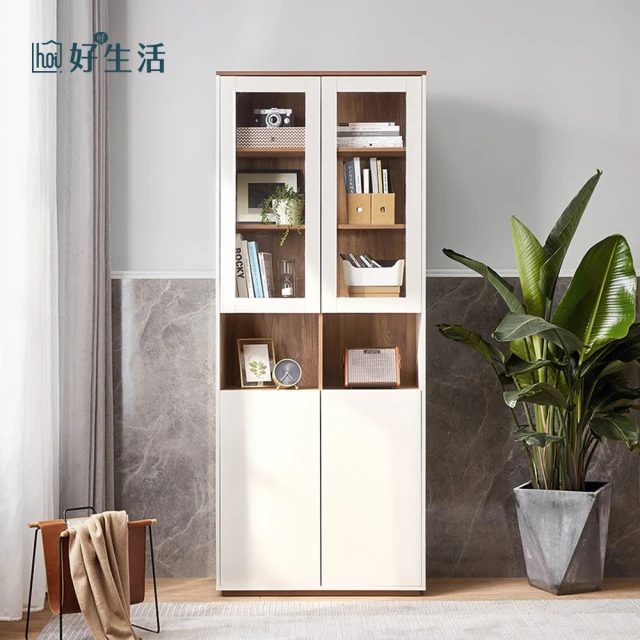 hoi! 好好生活 預購60天★林氏木業簡約質感雙門三抽餐邊