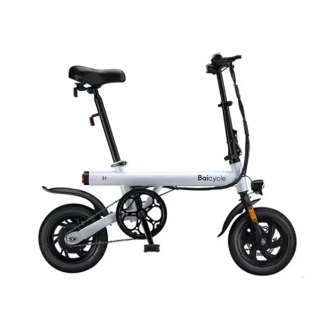 【小米】Baicycle 小白電動腳踏車S1(折疊車 腳踏車 摺疊車款 通勤車款 電動自行車)