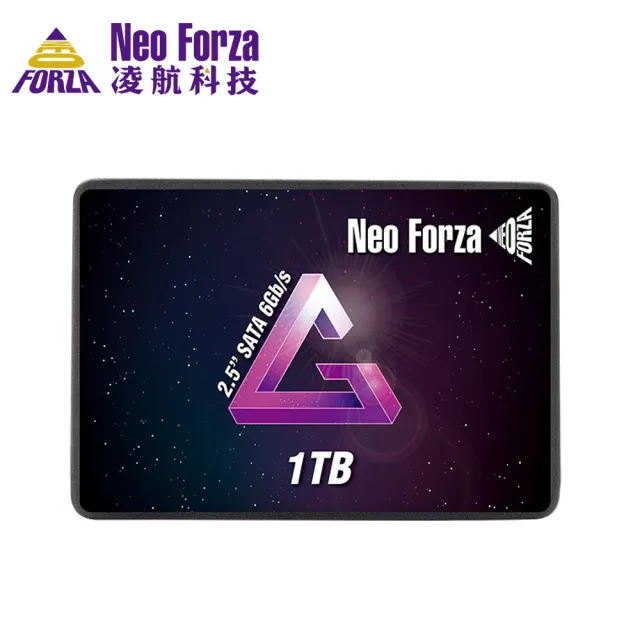 【Neo Forza 凌航】NFS01 1TB 2.5吋 SATAⅢ 固態硬碟(讀：560MB/s 寫：510MB/s)