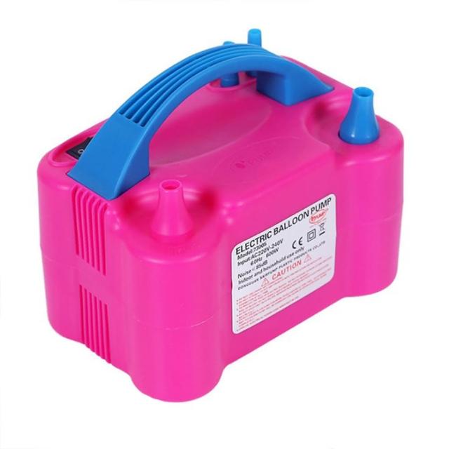 電動充氣 雙孔出氣球打氣機 氣球充氣機(氣球充氣機 求婚告白婚禮會場佈置 生日 園遊會 派對)