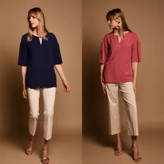 斷碼福利義大利製A.MARSI上衣2件(U)