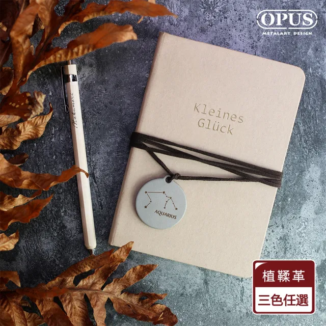 【OPUS 東齊金工】當貓咪變身水瓶座(不鏽鋼鑰匙圈吊飾 / 金屬圓牌皮飾扣環)