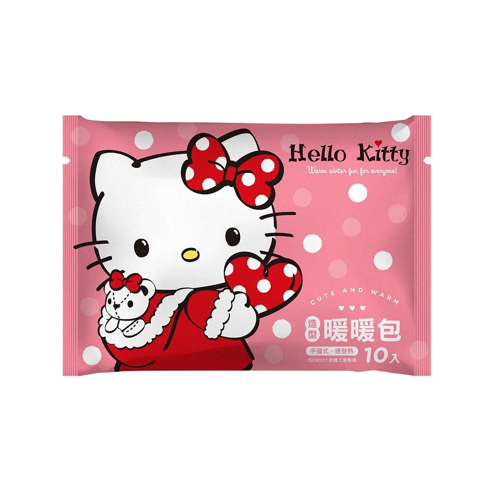 Hello Kitty 造型暖暖包30包(手握式 速發熱 10入/袋*3)