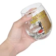 【sunart】樂一通 透視3D玻璃杯 330ml 傻大貓與崔弟 陷阱(餐具雜貨)