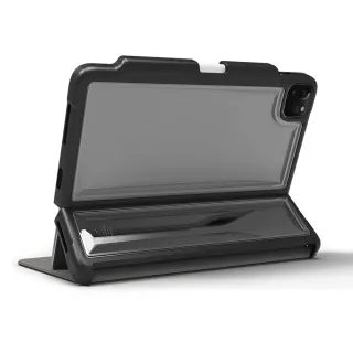 【STM】Dux Shell Magic Folio iPad Air 11 M3/M2/第5代/第4代 iPad Pro 11 4/3/2/1代 軍規防摔殼(黑)