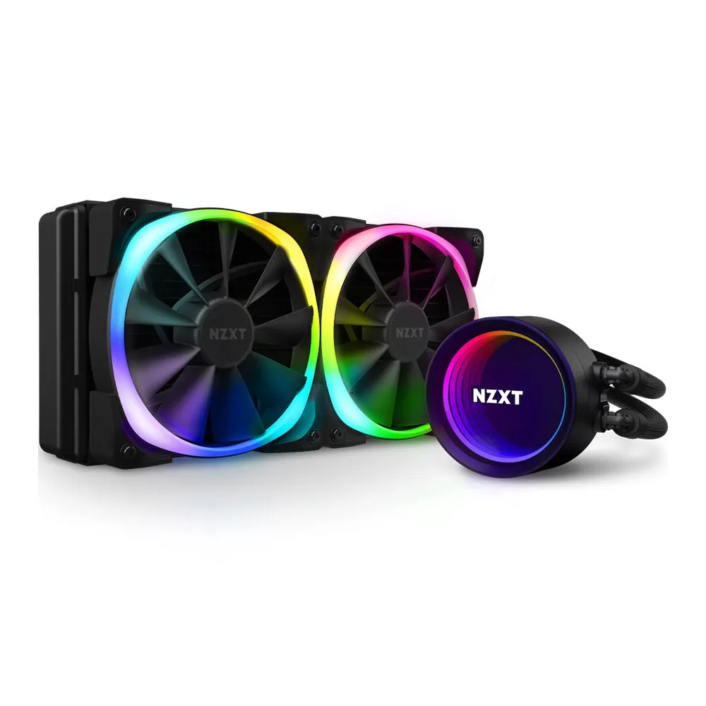 NZXT 恩傑】Kraken X53 RGB 240mm 一體式水冷散熱器-黑色(RL-KRX53-R1