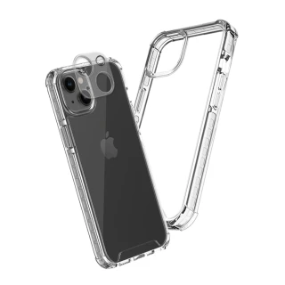 【VOYAGE】iPhone 14 6.1吋-超軍規防摔保護殼-Pure Clear(Fusion Shock 科技抗摔吸震材質)