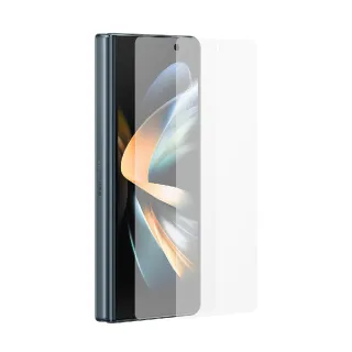 【SAMSUNG 三星】Galaxy Z Fold4 原廠封面螢幕保護貼-透明