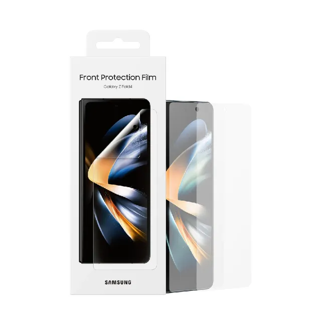 【SAMSUNG 三星】Galaxy Z Fold4 原廠封面螢幕保護貼-透明