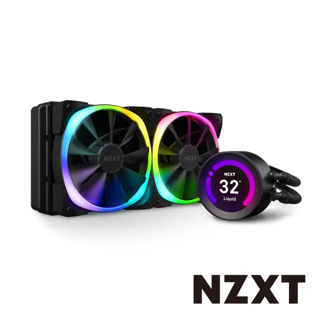 NZXT 恩傑】Kraken Z53 RGB 液晶水冷240mm 一體式水冷散熱器-黑色(RL