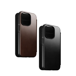【NOMAD】iPhone 14 Pro 6.1吋 精選Horween皮革保護套(嚴選Horween皮革獨特紋理更具特色)