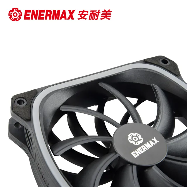 【ENERMAX 安耐美】12公分 電腦風扇 SquA 星彩蝠 UCSQARGB12P-SG 單顆入