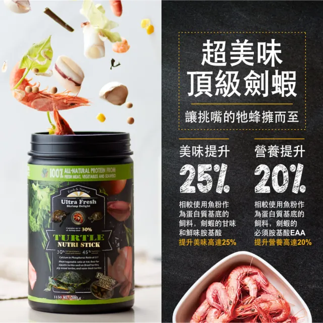 【鮮蝦食譜】完美體態蘭壽&獅頭-濃郁天然發色蔬藻鮮蝦堡1kg(珠麟飼料 蘭壽飼料 金魚飼料 沈底飼料)