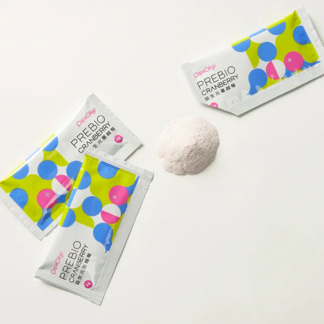 【Papaoligo 糖老爹】益生元蔓越莓4克x21入x1盒(精選原料 複方比單方更有感)