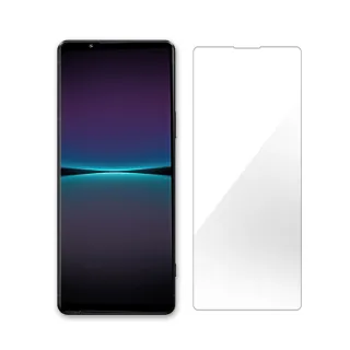 【A+ 極好貼】SONY Xperia 1 V/IV 半版9H鋼化玻璃保護貼(2.5D半版兩入組)