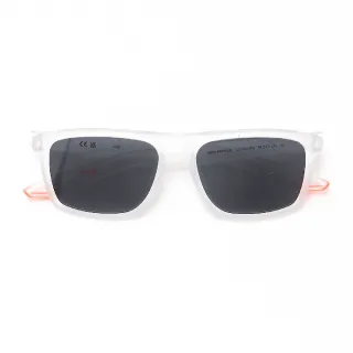 【NIKE 耐吉】太陽眼鏡 NV05 LB Sunglasses 男女款 霧白 透明框 黑 蔡司 輕量 墨鏡(DZ7269-975)