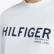 【Tommy Hilfiger】TOMMY 經典印刷文字圖案短袖T恤 上衣-白色(平輸品)